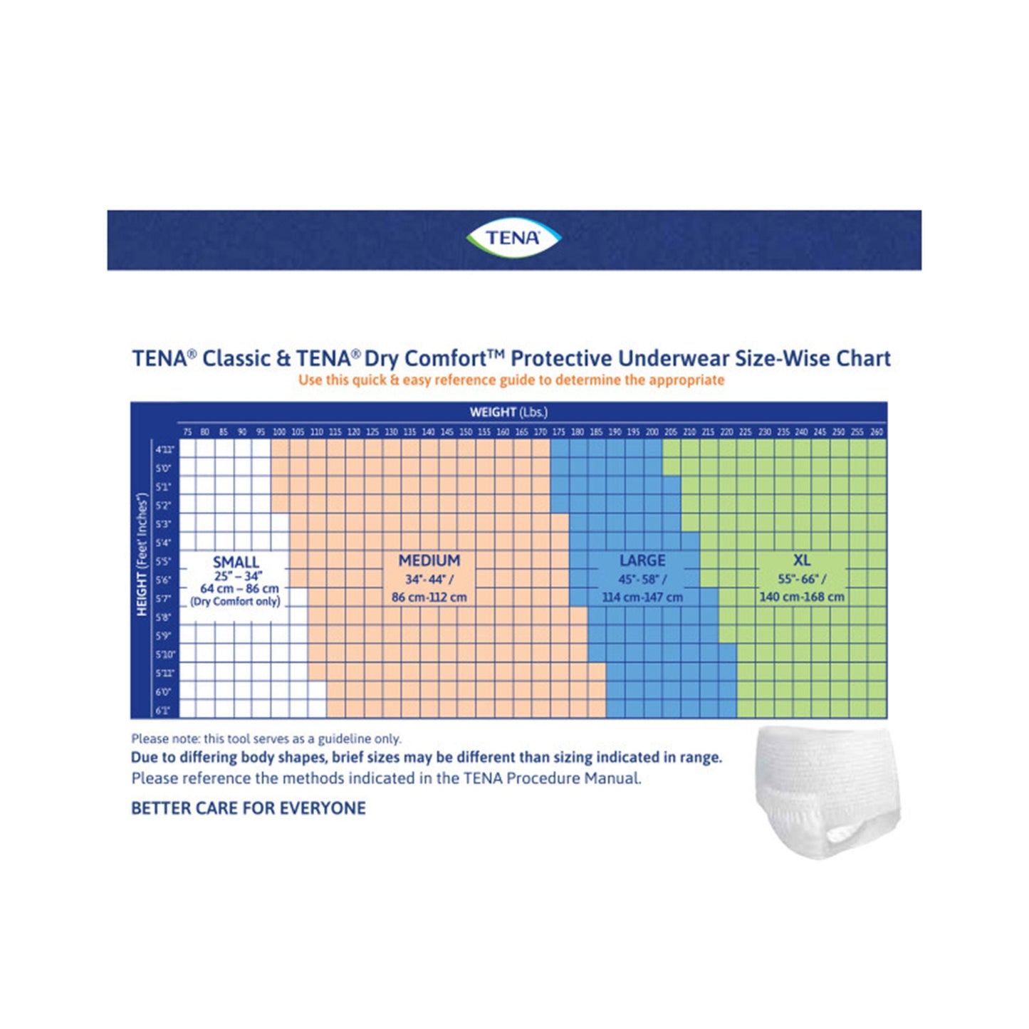 Tena Dry Comfort™ Absorbent Underwear, Moderate Absorbency