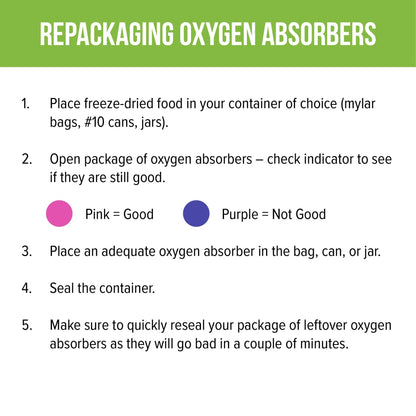 Harvest Right OXY-002 Oxygen Absorbers, 700cc — Case of 6 × 50-packs (300 absorbers)