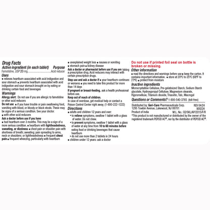 Geri-Care Maximum Strength Antacid 20 mg Strength Tablet