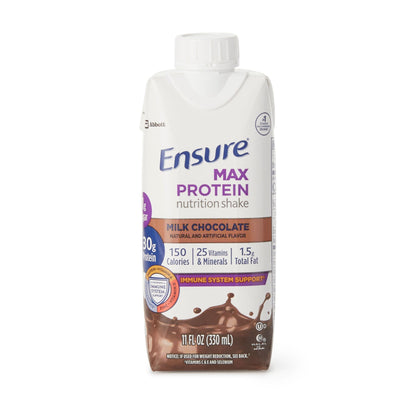Ensure® Max Protein Nutrition Shake, Chocolate, carton