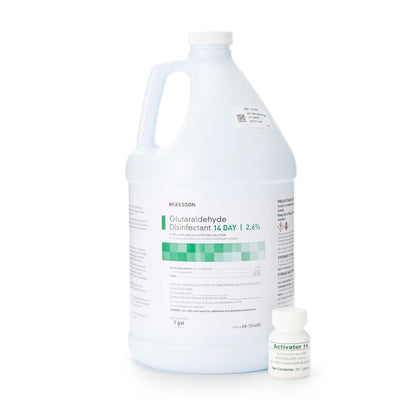 McKesson Glutaraldehyde High Level Disinfectant, 1-gallon Jug – Case of 4 - view 2