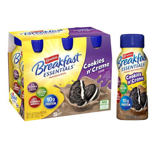 Carnation Breakfast Essentials® Cookies N Crème Nutritional Drink, bottle