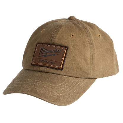 Milwaukee Waxed Canvas Adjustable Hat | Khaki M772K
