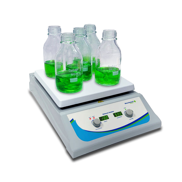 Benchmark Scientific HS-10 Plus 5-Position Hotplate Stirrer H3715