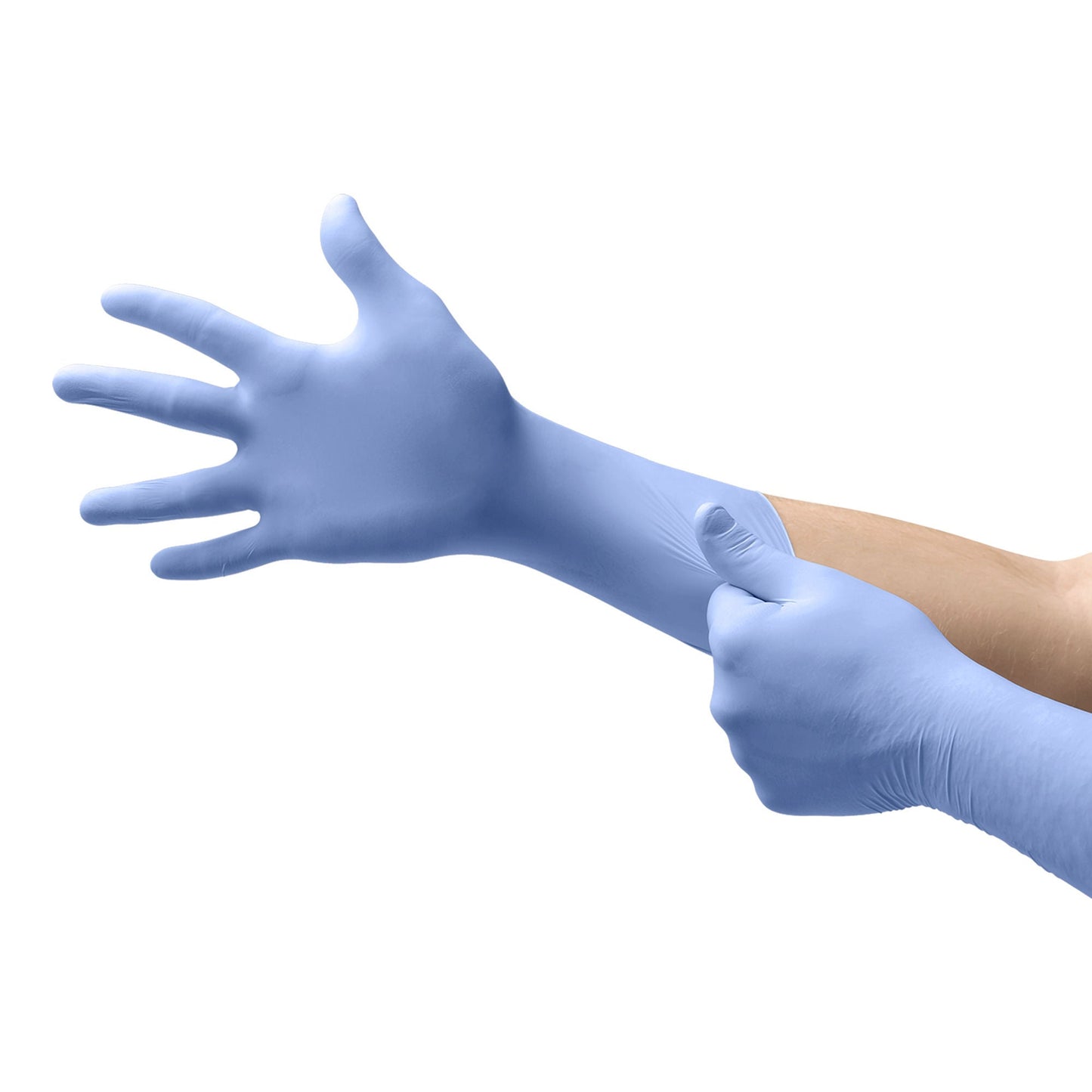 FreeForm® EC Nitrile Exam Gloves, Blue - view 4