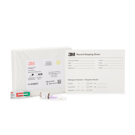 3M™ Attest™ Super Rapid 5 Steam-Plus Sterilization BI Challenge Pack