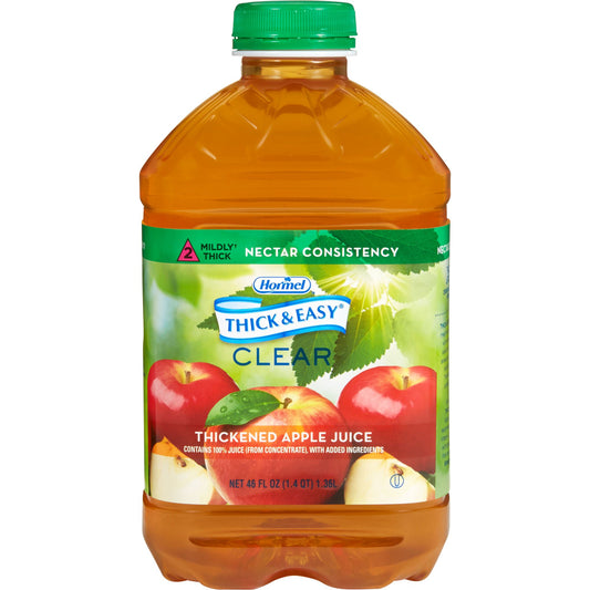 Thick & Easy® Nectar Consistency Apple Juice Thickened Beverage, bottle