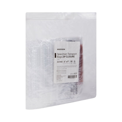 McKesson Specimen Transport Bag, Zip Closure