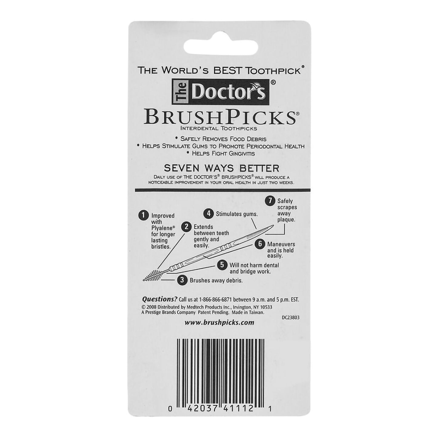 The Doctor's® BrushPicks® Interdental Toothpicks