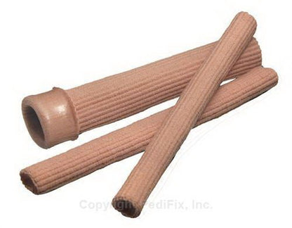Visco-Gel Fully-Coated Ribbed Finger Sleeve Pull-On
