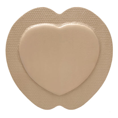 McKesson Hydrocellular Foam Dressing with Border Silicone Adhesive, Sacral