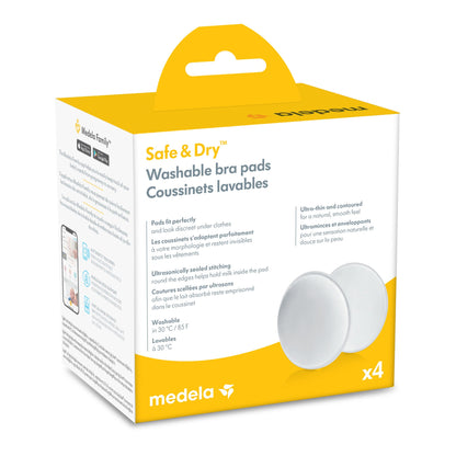Medela Safe & Dry Nursing Pad Microporous Fabric Reusable
