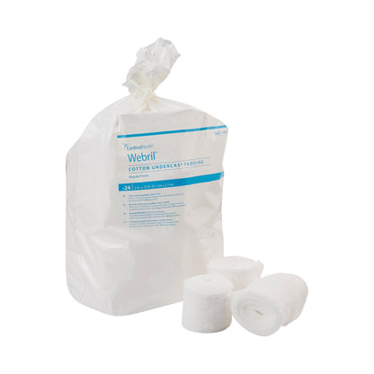 Webril™ Undercast Cotton Cast Padding, nonsterile, White