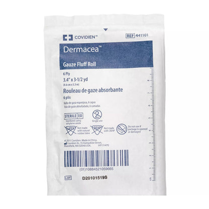 Dermacea™ Sterile Fluff Bandage Roll, 6-Ply