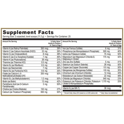 NanoVM® t/f Powder Pediatric Tube Feeding Formula, 275-gram jar