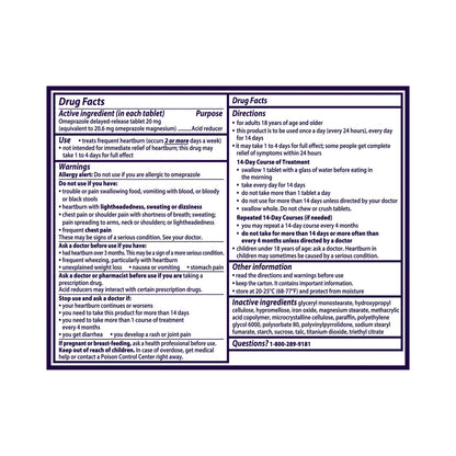 Prilosec OTC® Omeprazole 20 mg Acid Reducer Tablets