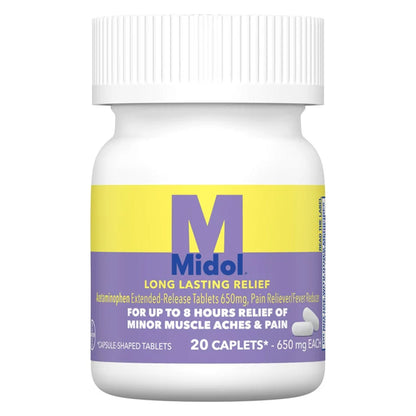 Midol Long Lasting Relief Caplets