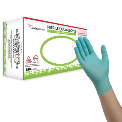 ESTEEM™ Stretch Nitrile Exam Gloves, Teal - view 4