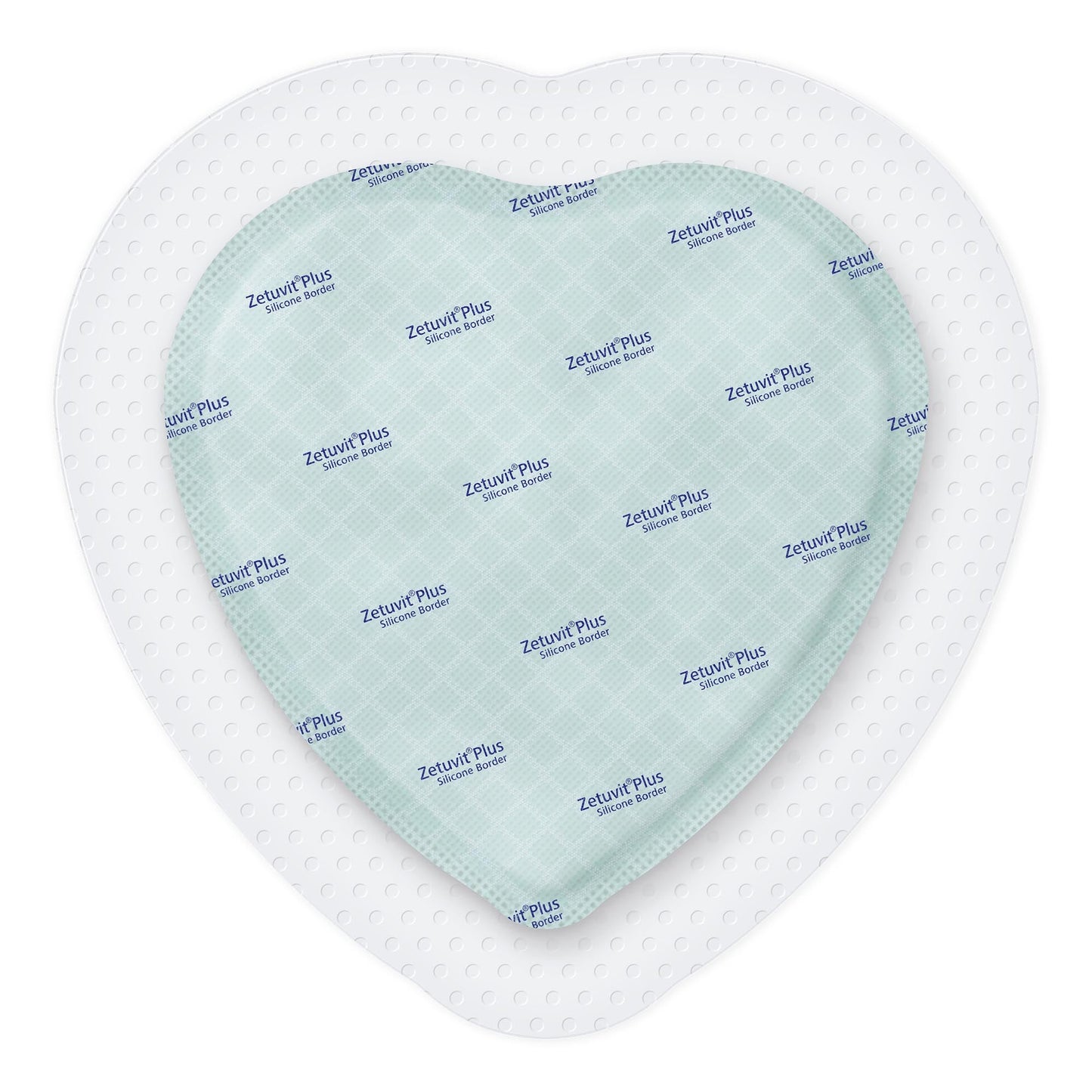 Zetuvit® Plus Silicone Border Super Absorbent Dressing, Sacral