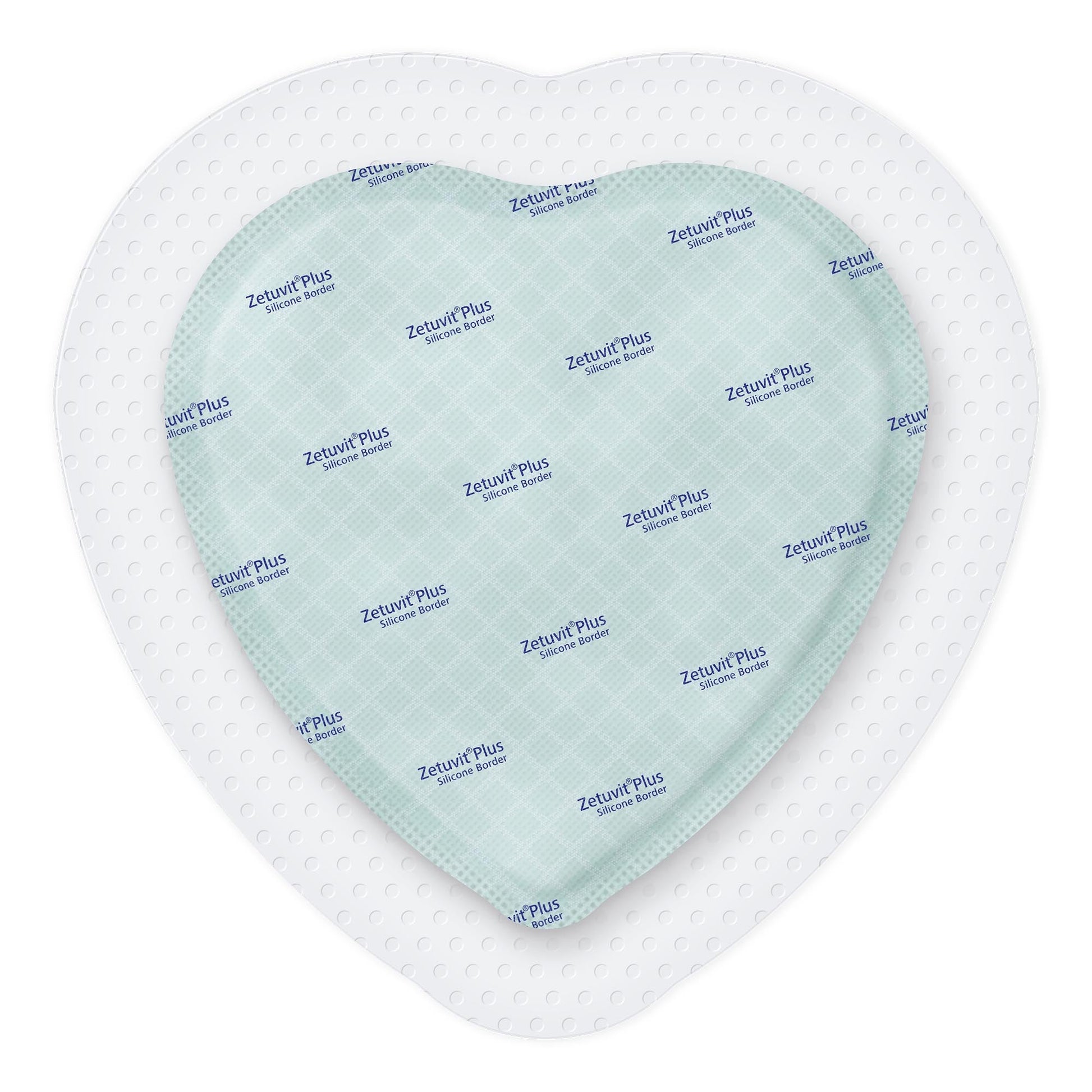 Zetuvit® Plus Silicone Border Super Absorbent Dressing, Sacral