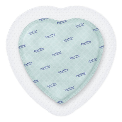 Zetuvit® Plus Silicone Border Super Absorbent Dressing, Sacral