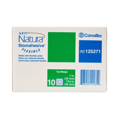 Sur-Fit Natura® Two-Piece Stomahesive® Skin Barrier, Pre-cut to Fit stomas