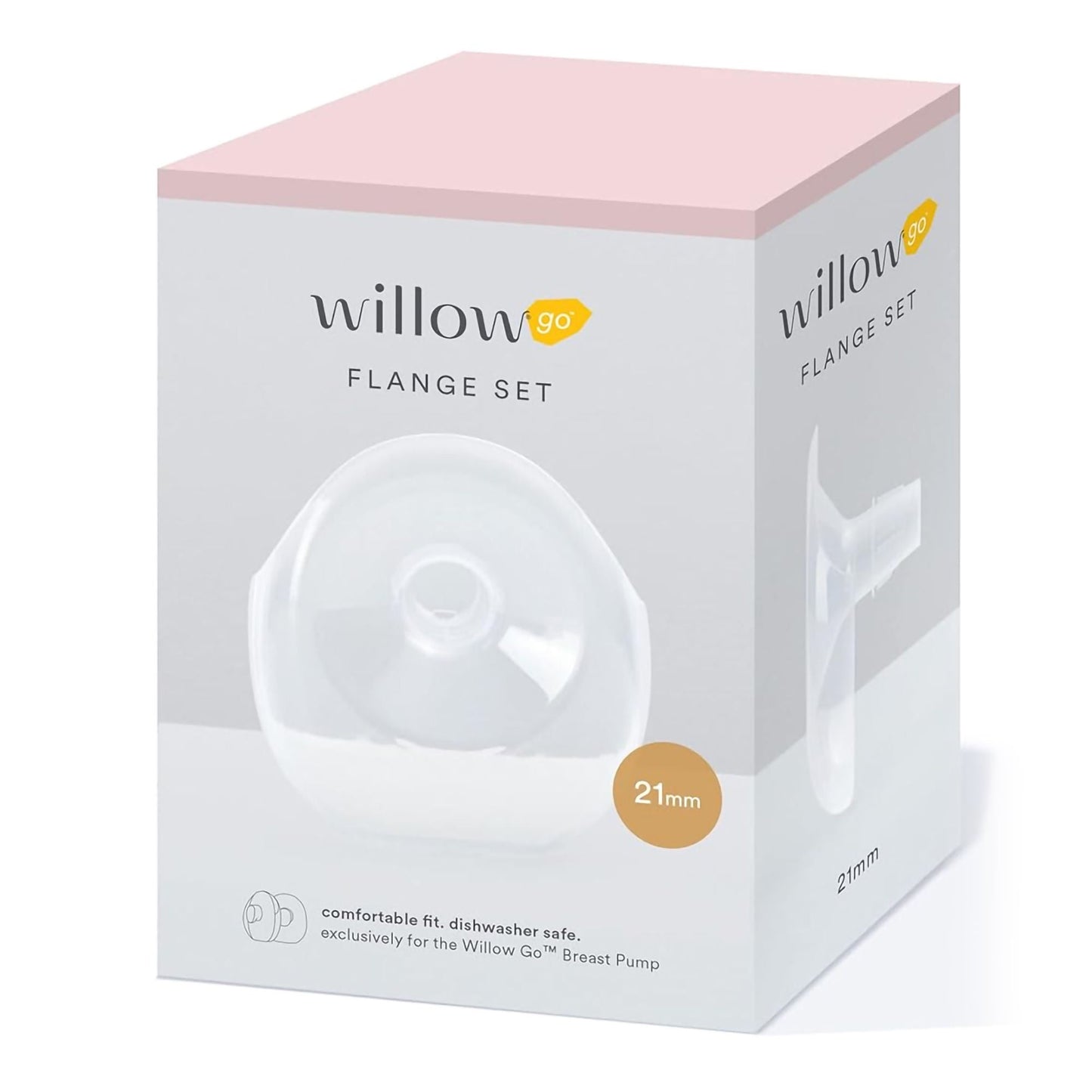 Willow Go Flange Set For Willow Go Breast Pump