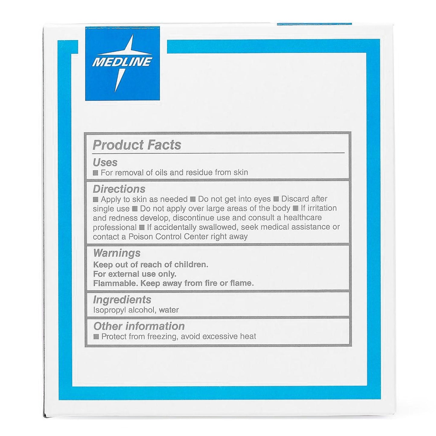 Impregnated Swabstick 70% Strength Isopropyl Alcohol Individual Packet