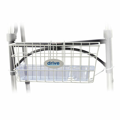 drive™ Walker Basket, Aluminum, Plastic Insert Included