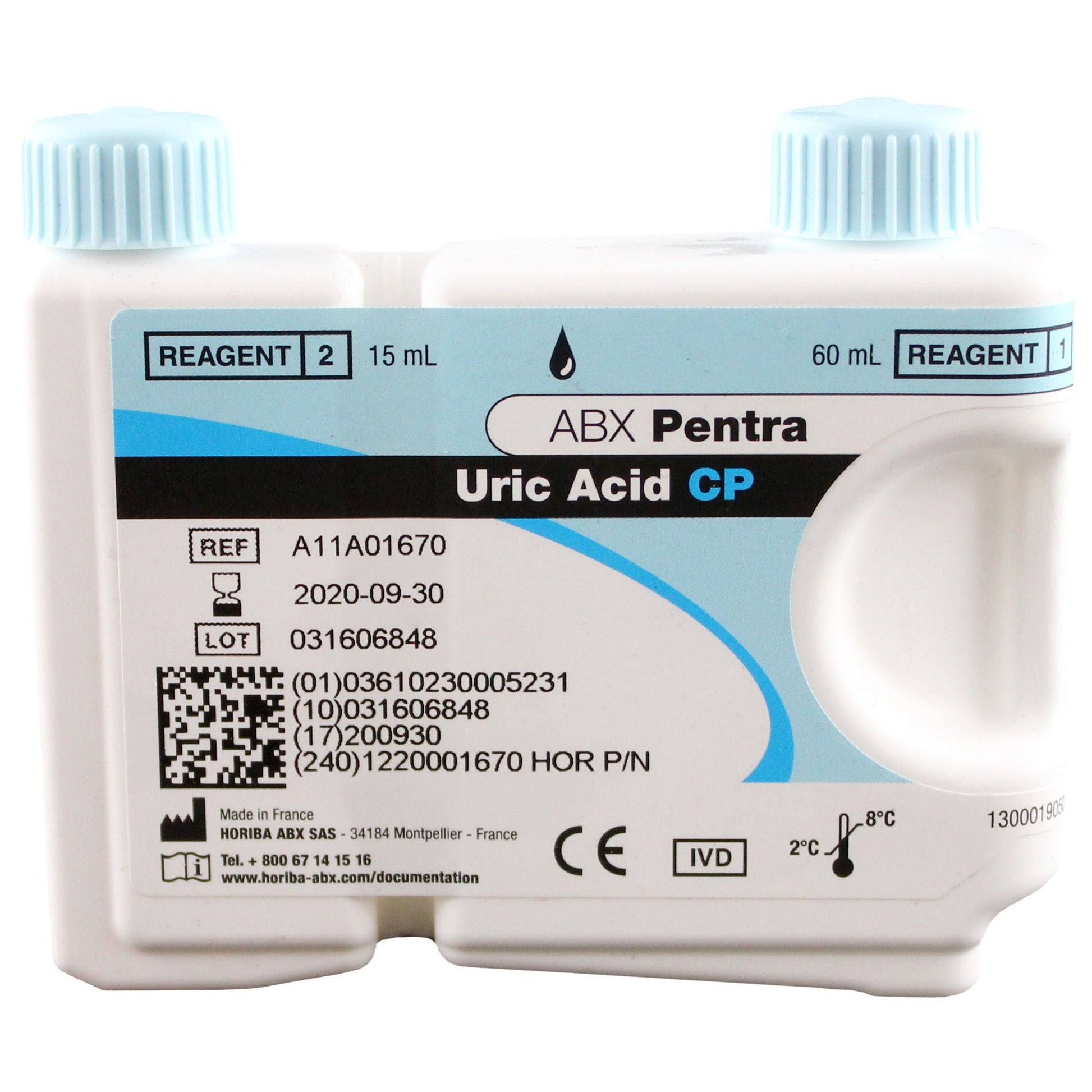 ABX Pentra General Chemistry Reagent Uric Acid For ABX Pentra 400 Clinical Chemistry Analyzer 220 Tests