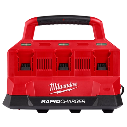 Milwaukee M18 Six Bay Rapid Charger w/ PACKOUT Compatibility 48-59-1809 | M18 Battery