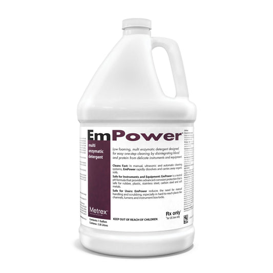 EmPower® Dual Enzymatic Instrument Detergent, 1 gal Jug – Case of 4