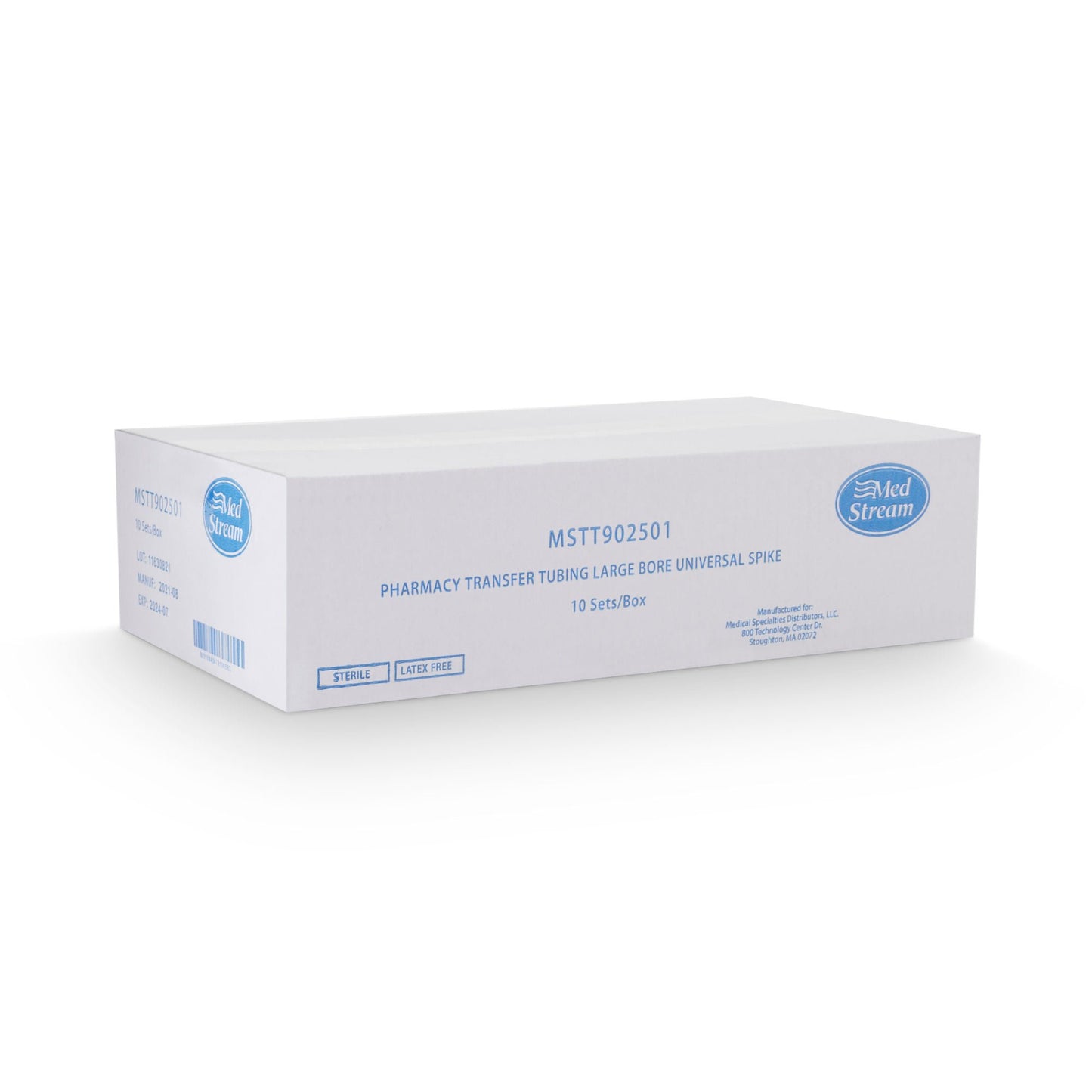 McKesson Pharmacy Pump Tube Set Non-DEHP Universal Vented / Non-Vented Large Bore