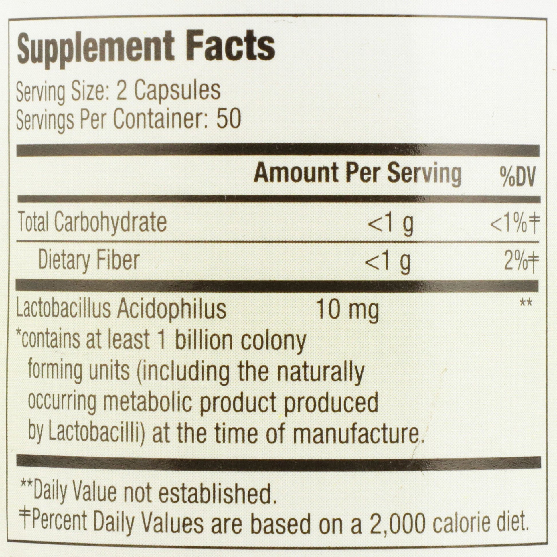 Health*Star® Probiotic Dietary Supplement