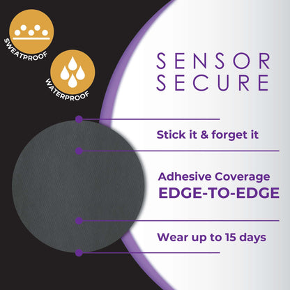 Cover Guard Sensor Overpatch Black For FreeStyle Libre 3