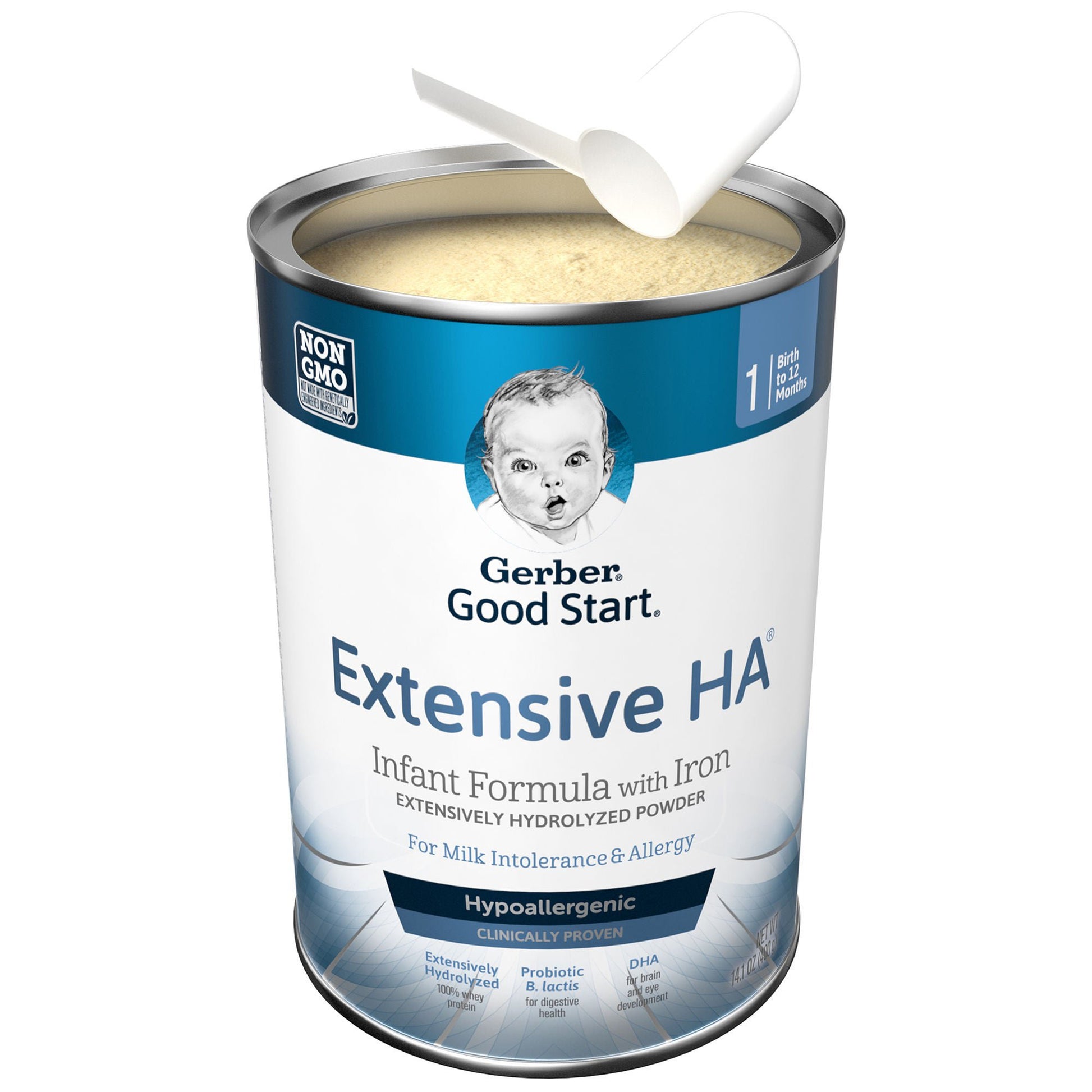 Gerber® Extensive HA™ Powder Infant Formula, can