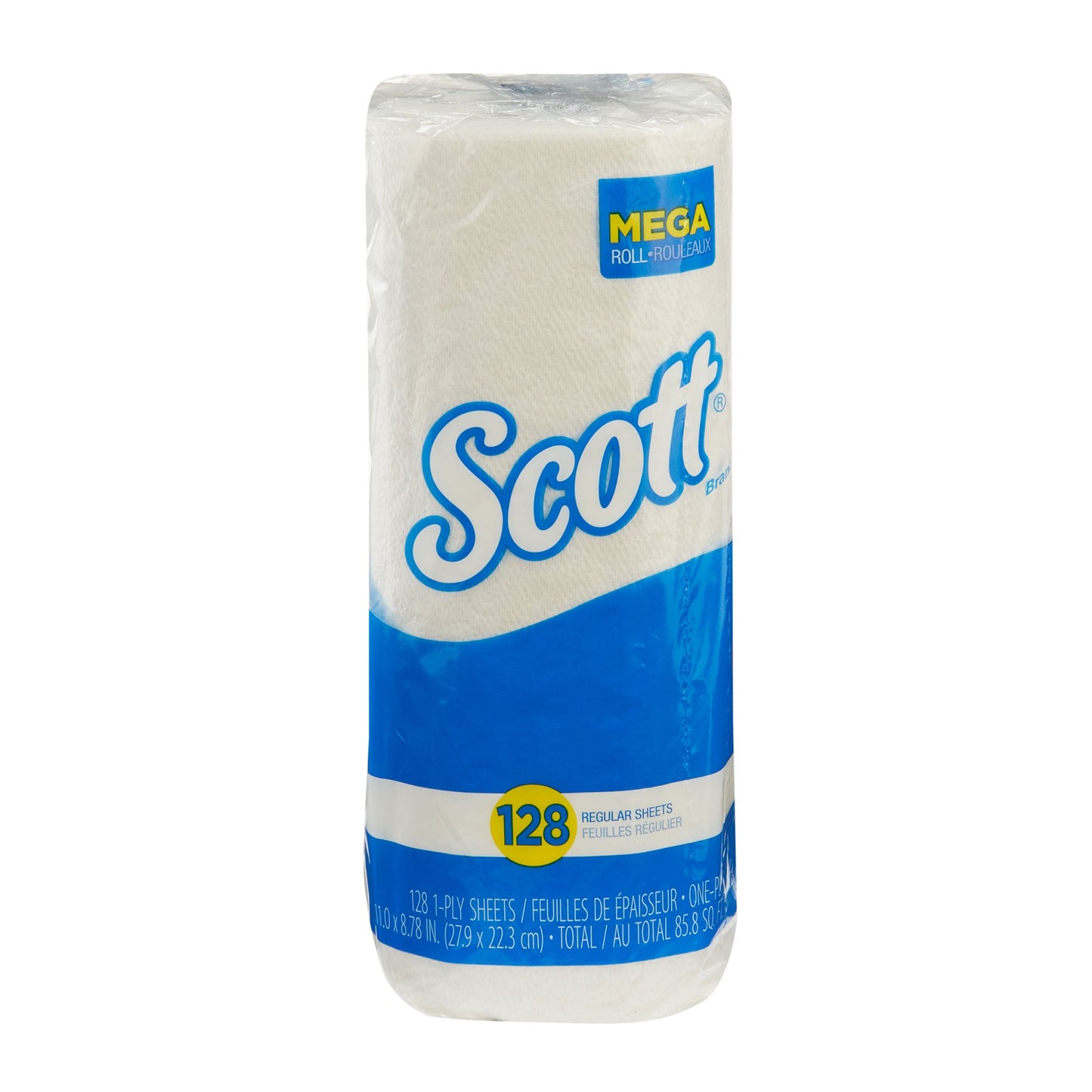 Scott® Kitchen Paper Towel, 128 perforated sheets