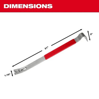 Milwaukee 21" Pry Bar 48-22-9042 | Forged Steel