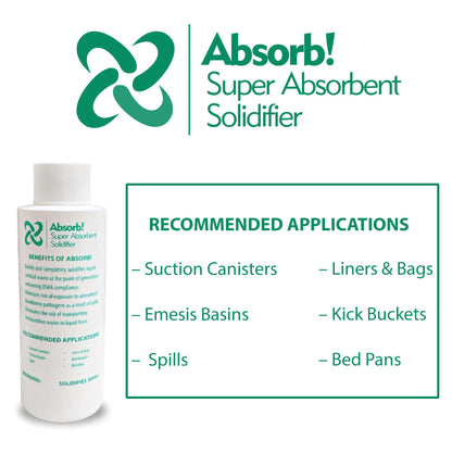 Absorb! Fluid Solidifier 1,200 cc Bottle