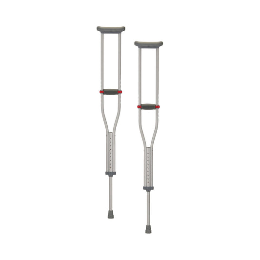 Quick Adjust Underarm Crutches for Adults 5'2" – 5'10"