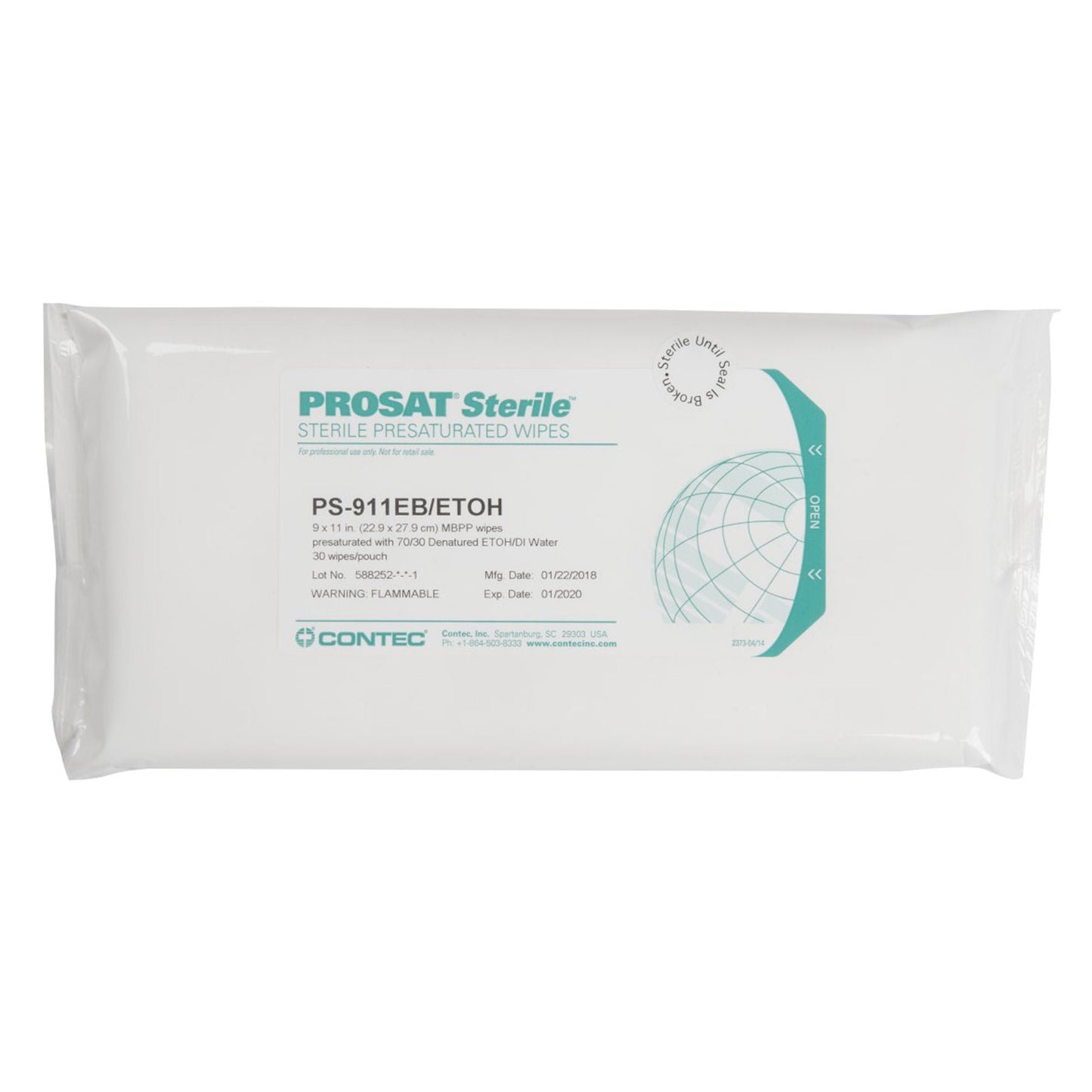 Prosat® Sterile™ Presaturated Wipes