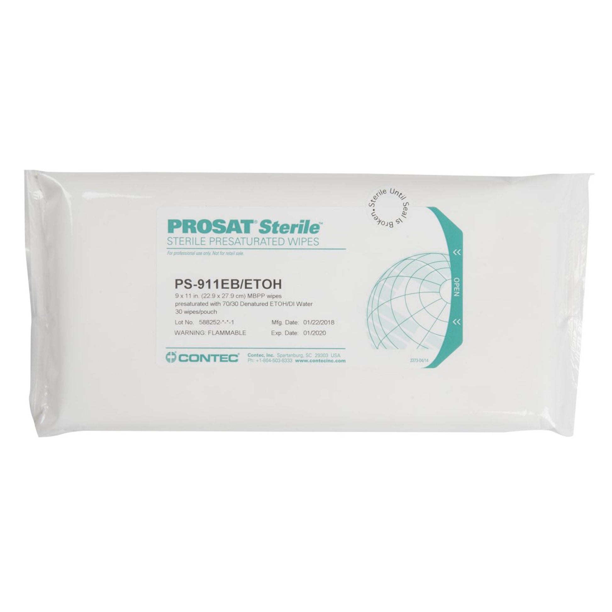 Prosat® Sterile™ Presaturated Wipes