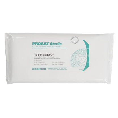 Prosat® Sterile™ Presaturated Wipes