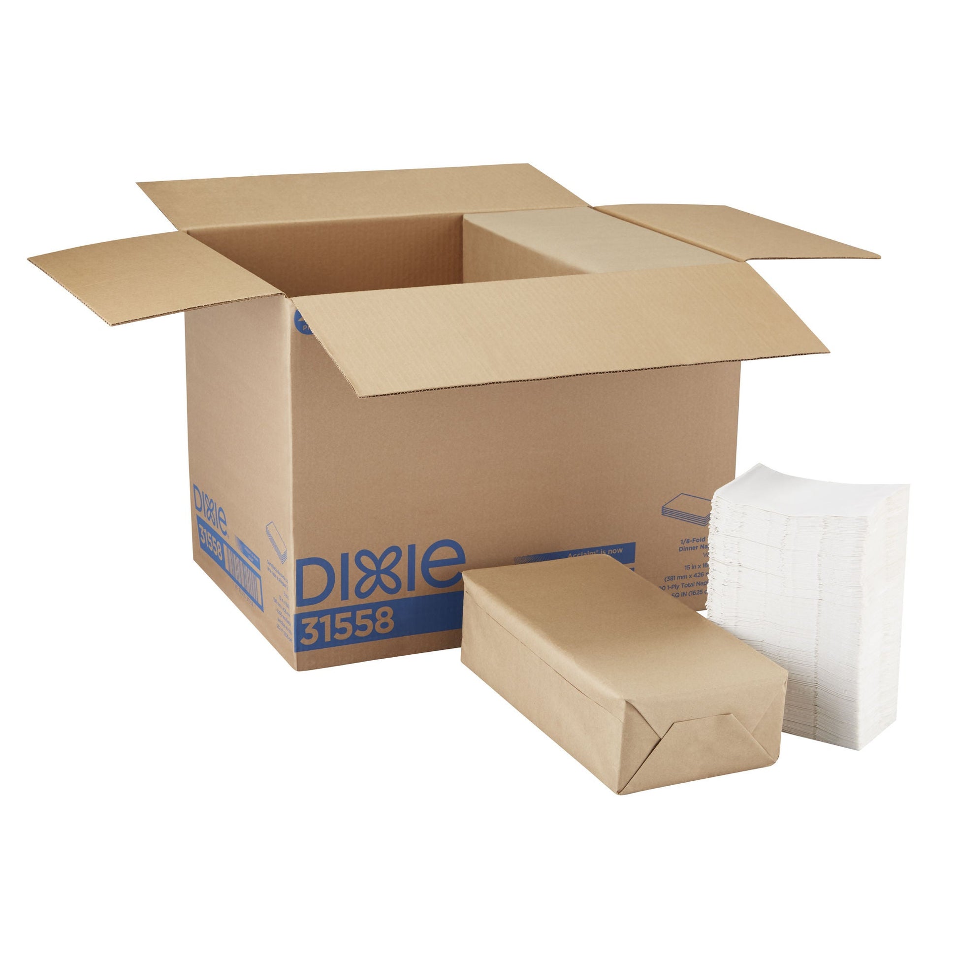 Dixie® Dinner Napkin, 350 , 12 Sleeves