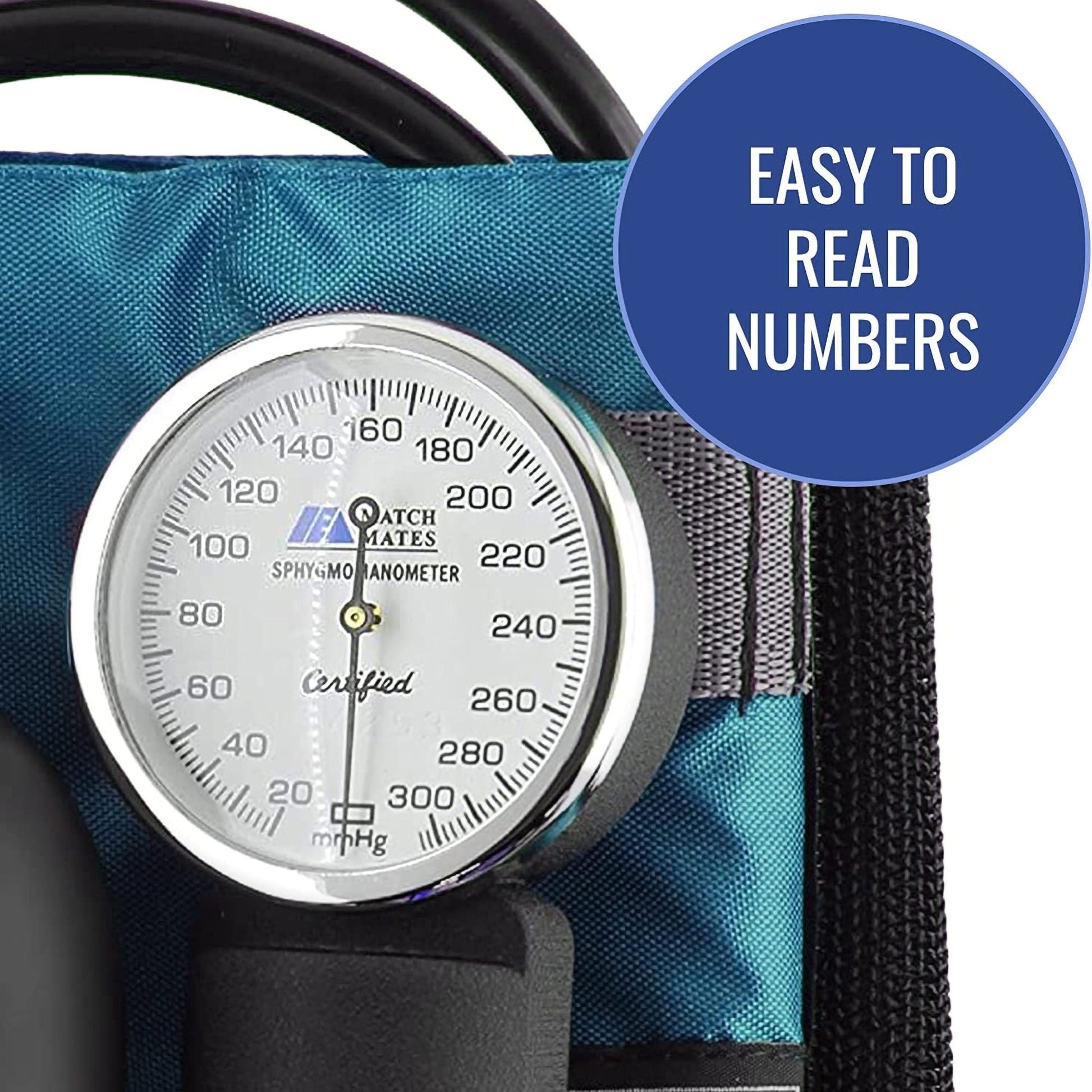 Mabis® Match Mates Manual Aneroid / Stethoscope Set, Teal