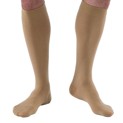 Jobst® Relief Compression Stockings, Knee High, Large, Beige, Closed Toe