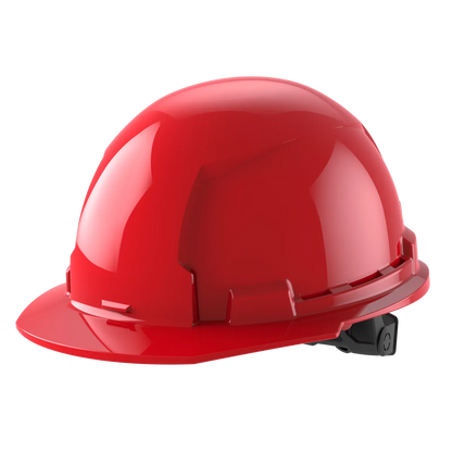 Milwaukee BOLT Red Front Brim Hard Hat w/6pt Ratcheting Suspension (USA) - Type 1, Class E 48-73-1128