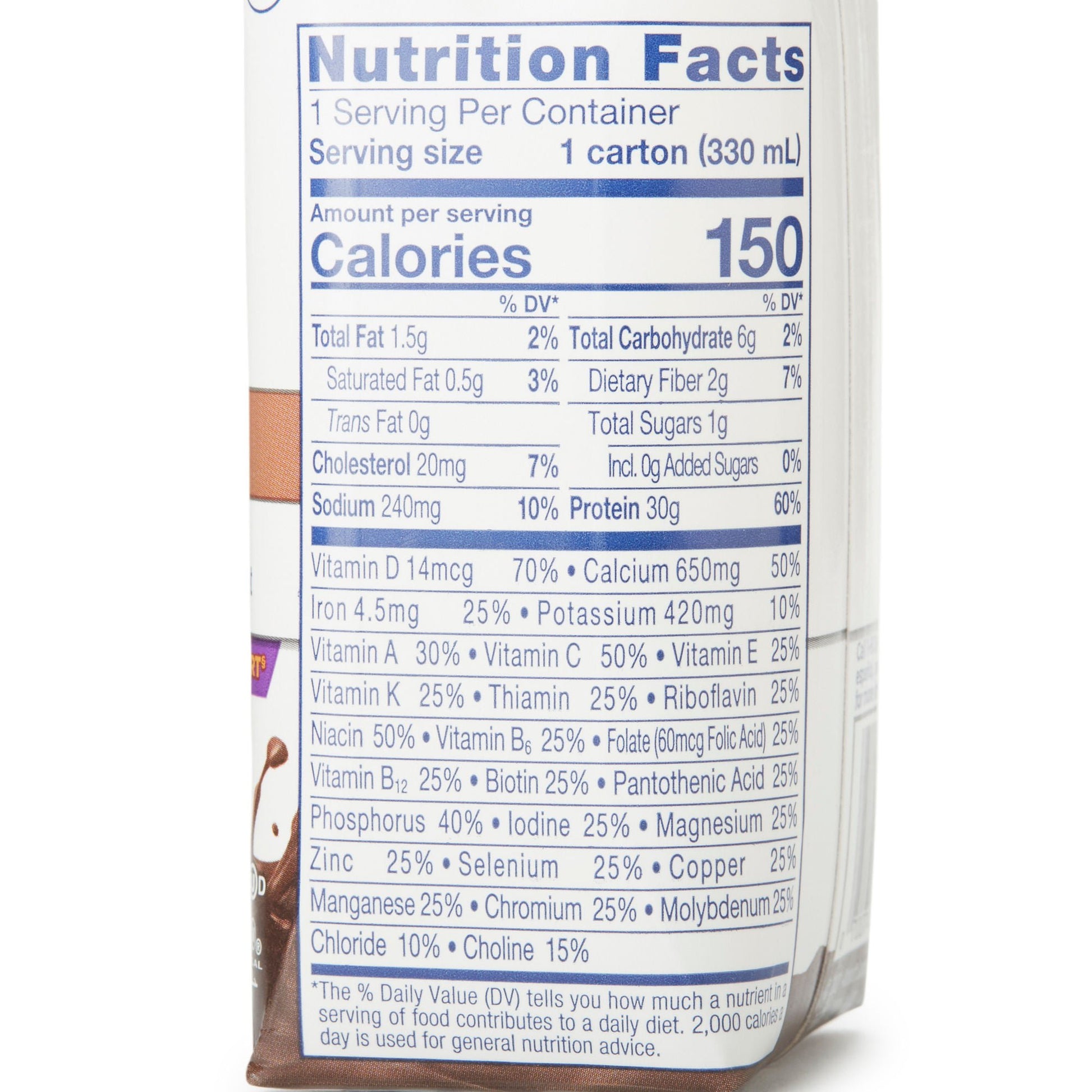 Ensure® Max Protein Nutrition Shake, Chocolate, carton