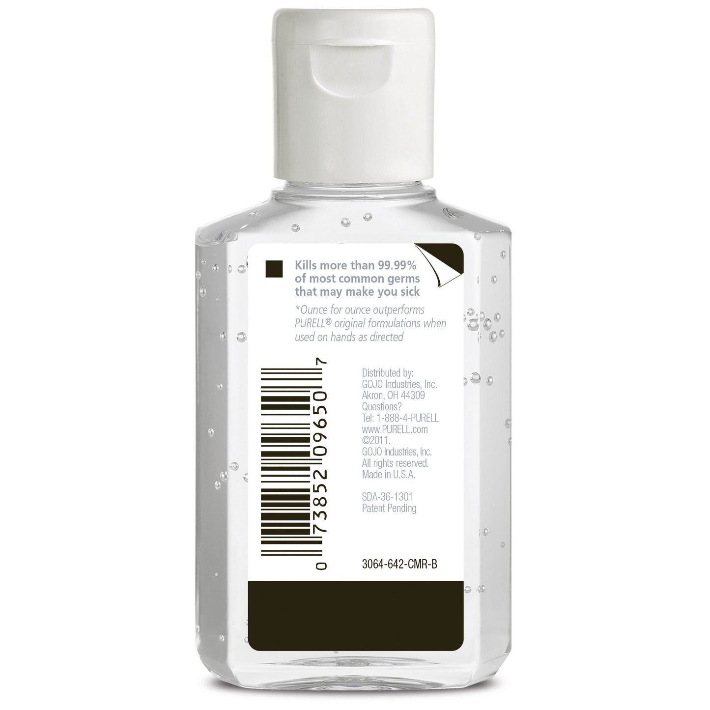 Purell® Advanced Hand Sanitizer 70% Ethyl Alcohol Gel, Bottle
