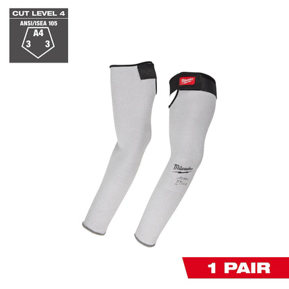 Milwaukee Cut Level 4 Protective Sleeves - 16" 48-73-9040 | ANSI Cut A4